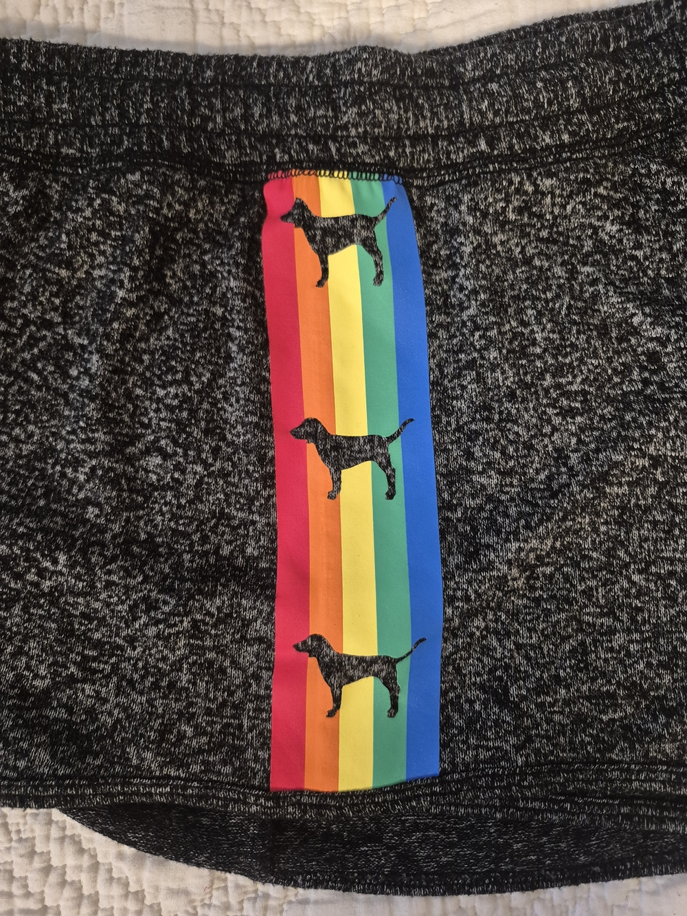 Victoria's Secret PINK Rainbow Stripe Sleep Lounge Shorts S